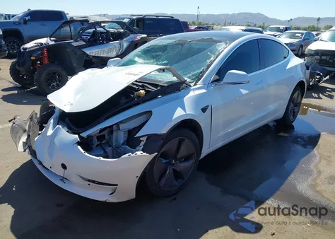 2020 Tesla Model 3 Standard Range Plus Rear-Wheel Drive/Standard Range Rear-Wheel Drive из США, поврежденный, VIN 5YJ3E1EA5LF804029